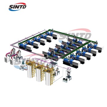 SINTD Industrial Automation: Centralized Conveying and Central Feeding Systems for Plastic Workshops and Injection Molding