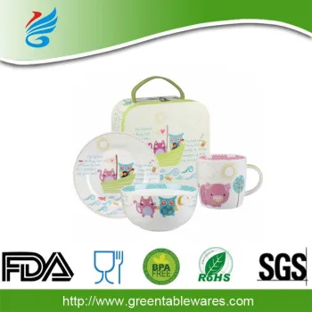 best selling polypropylene dinnerware kid dinner set flatware cutlery set