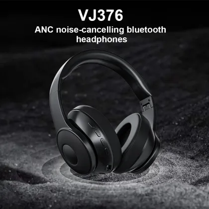 Wireless Bluetooth 5.3 HiFi Over-Ear Headphones with ANC
