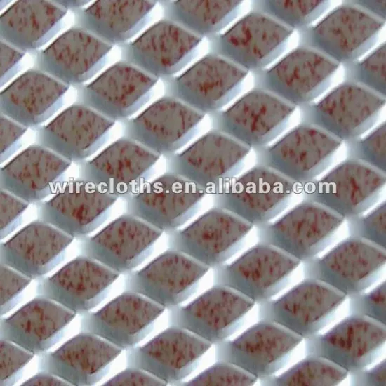 steel expandable diamond plate mesh