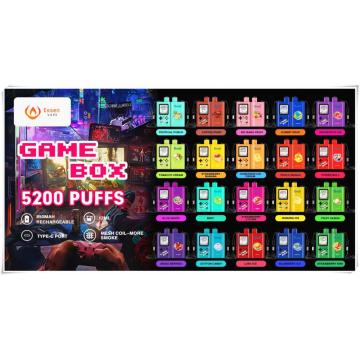 Nuevo Randm Game Box 5200 Puffs Dispponible Pod