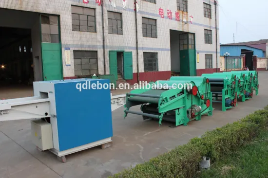 LB250A Professional cotton fabric waste recycling machine for cotton spinning