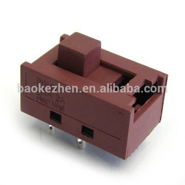 2-5 positions Slide Switch with 2P2T,2P3T,2P4T,2P5T for hair drier,Amplifier,etc home appliances,manufacture, China.