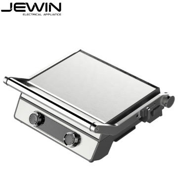 2200W Nonstick 4-Slice Square Belgium Waffle Maker: Reka bentuk keluli tahan karat yang padat dan sempurna untuk sarapan keluarga