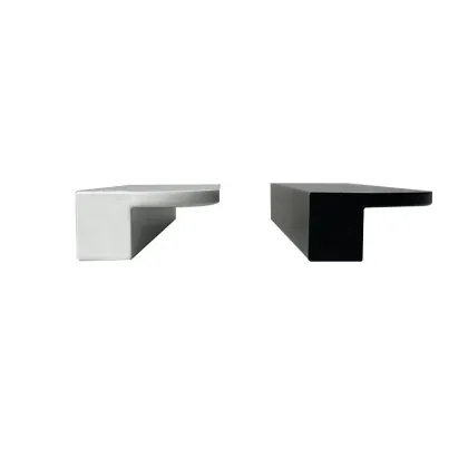 Custom Aluminum G-Shaped Pull Handles for Kitchen Cabinets and Doors