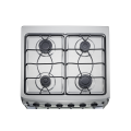 Lò gas inox với 4 đầu đốt