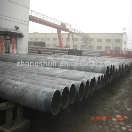 spirally welded steel pile pipes