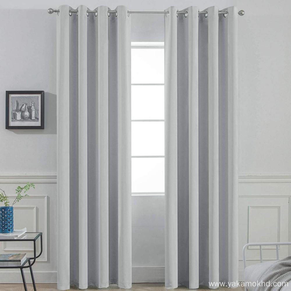 Light Grey Blackout Curtains 84 Inch Long