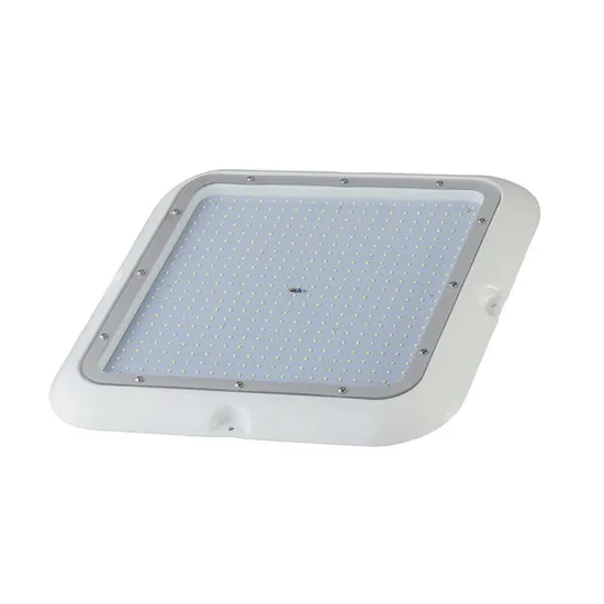 50000hr Lifetime Slim Motion Sensor Recessed LED Canopy Light for Gas Stations and Warehouses