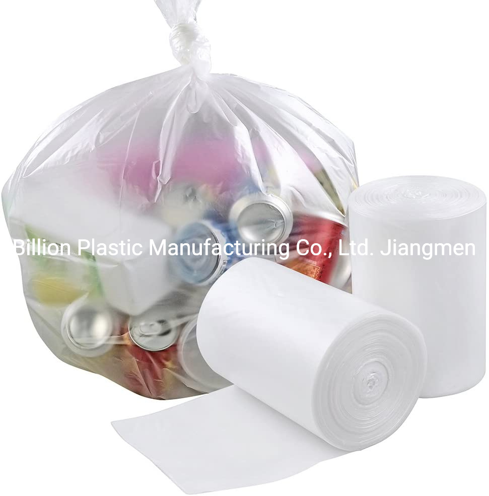 Large Clear Kitchen Plastic Garbage Trash Bag