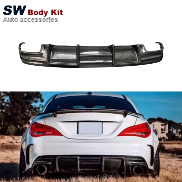 Carbon Fiber FD Style Rear Diffuser for Mercedes-Benz CLA W117 CLA45 AMG Coupe 2013-2019