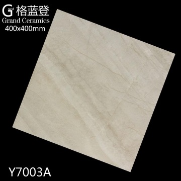 Tiles de sol en porcelaine foncées en porcelaine foncées de luxe sans glissement en gros 400x400 pour le salon et la villa