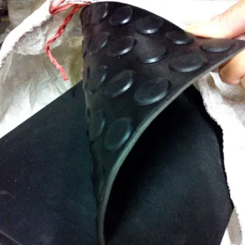 Hot Sale Durable EPDM Fireproof Round Dot Cheap Price Flooring Rubber Mats for European Market
