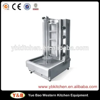 Gas Stainless Steel Commercial Shawarma Machine