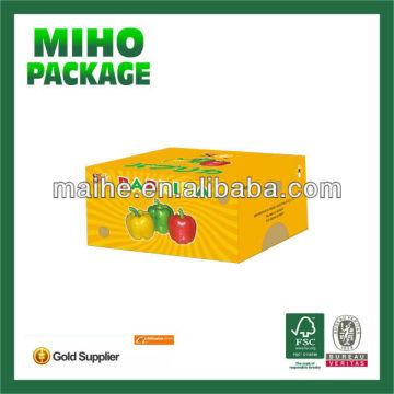 printed vegetable packing box/customized vegetable packing box/custom design vegetable packing box