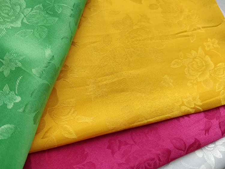 Jacquard Satin Fabric