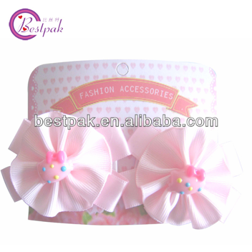 2014 new design 100%polyester satin ribbon hair accessories