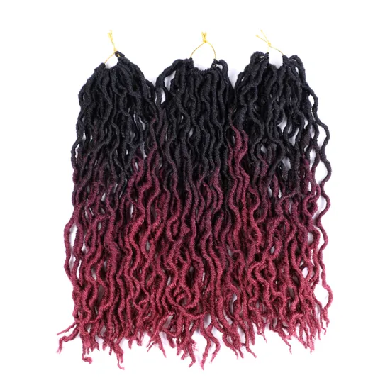 Wholesale Curly Natural Bulk New Twist Long Real Fashion Hair Bundles Extensions Colored Gypsy Locs Crochet Hair