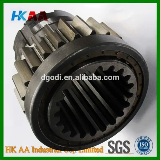 Large diameter steering internal spur gears