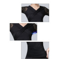 women's bell sleeve dance clothes top