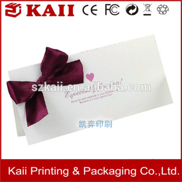 wedding invitation card material,custom card