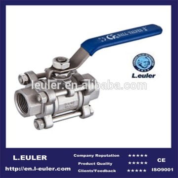 China Sanitary Stainless Steel 3PCS Ball Valve