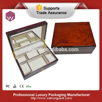elegant large wooden jewelry gift box wholesale