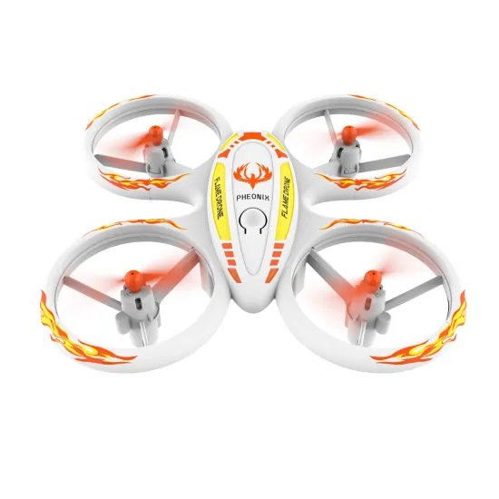 Flytec 2.4G 360 Degree RC Drone: Beginner-Friendly Tumbling Stunt Headless Mode Drone with Bright Lights