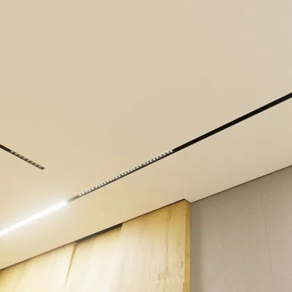 no main light 4 wire tracklighting magnet system