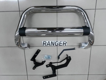 304 stainless steel U-shaped front bumper with adhesive