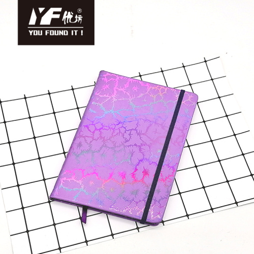 China Custom color pattern cover PU hardcover notebook Manufactory