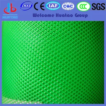 Black metal plastic geogrid