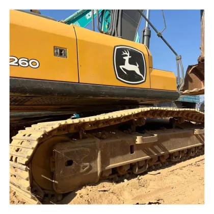 Used John Deere 260 Excavator in Good Condition