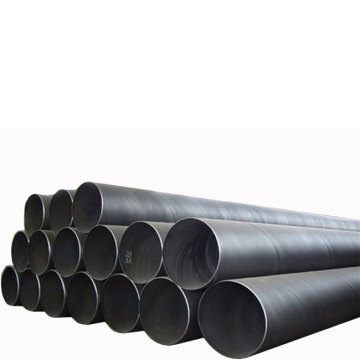 Spiral steel pipe line