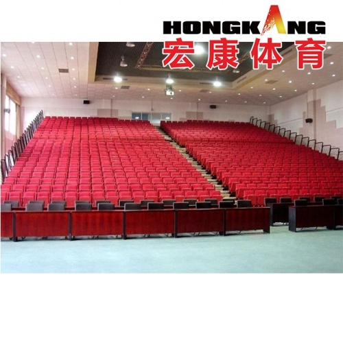 Retractable Seating System with Foldable Chairs
