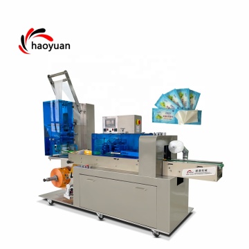 High Speed Full-Automation Pocket Sachet Baby Wet Wipes Making and Packing Machine JBK-260 Haoyuan