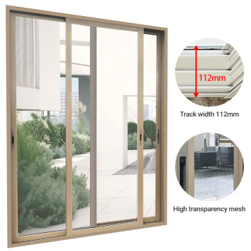 Modern Design Aluminum Alloy Triple Track Sliding Door