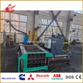 Enfardadeira de sucata de aço para fardos de alta densidade