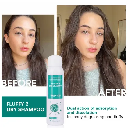 Custom Logo Private Label 170ml Hair Dry Shampoo Spray