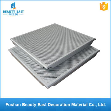 Free sample 300*300mm building decorative material aluminum ceiling tiles panels