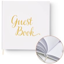 Livro de convidados de casamento de noiva personalizado