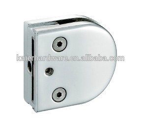 High quality glass door railing flat clamp K-2001