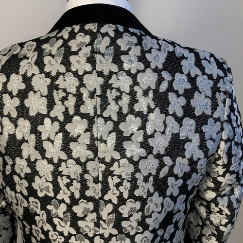 Wholesale Men's Tops party business floral blazer suits for men Supplier