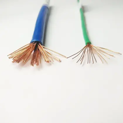 Flexible copper wires flame-retardent pvc insulated Electric cable wire