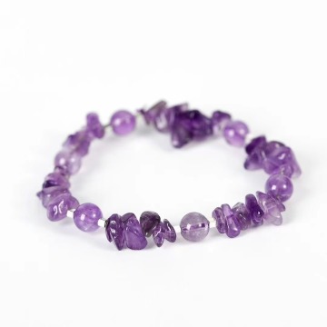 Natural Rose Quartz Crystal Bracelet for Women