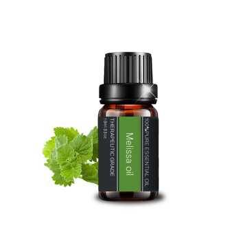 Pure Oganic Melissa Essential Oil For Aromatherapy Diffuser