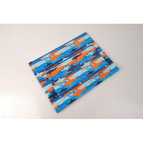 Spill Resistant Plastic Zip Envelopes Brilliant color plastic zip envelopes Supplier