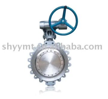 Metal seated Tripple offset butterfly valve