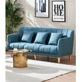 Living Room Furniture Fabric Sofa With Wooden Legs