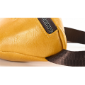 Outstanding Texture Yellow Casual Fanny Pack